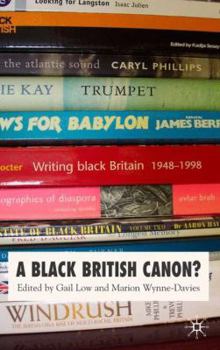 Hardcover A Black British Canon? Book