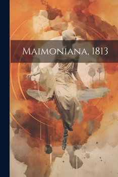 Paperback Maimoniana, 1813 [German] Book