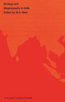 Hardcover Ecology and Biogeography in India Book
