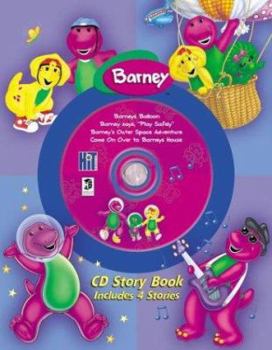 Hardcover Barney CD Storybook Book