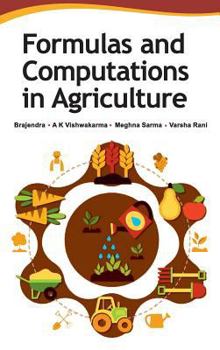 Hardcover Formulas and Computations in Agriculture Book