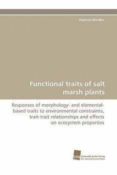 Paperback Functional Traits of Salt Marsh Plants Book