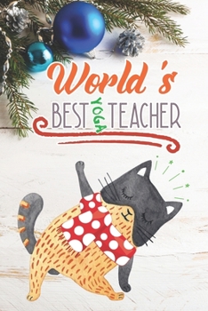 Paperback Yoga Teacher Gifts for Women - Funny Cat Themed Christmas Gifts for Yoga Teachers: Cat Lover Christmas Gifts - Thank U Gifts for Teachers, Yoga Teache Book