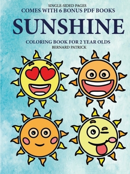Paperback Coloring Book for 2 Year Olds (Sunshine) Book