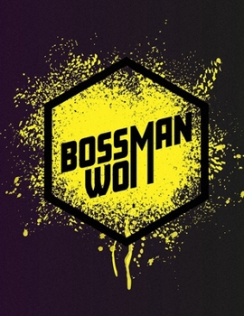 Paperback Boss Woman: Feminist Sketchbook: Yellow Splatter Book