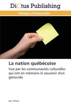 Paperback La Nation Québécoise [French] Book