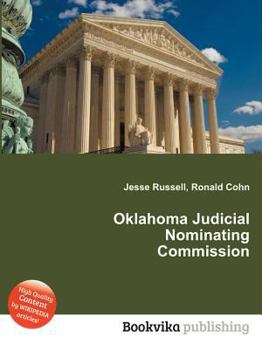 Paperback Oklahoma Judicial Nominating Commission Book