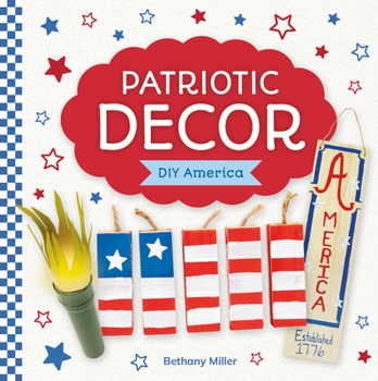 Library Binding Patriotic Decor Book
