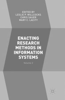 Paperback Enacting Research Methods in Information Systems: Volume 2 Book