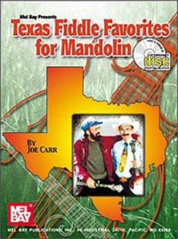 Paperback Texas Fiddle Favorites for Mandolin [With CD] Book