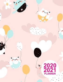 2020 2021 Planner: Nifty Two Year Monthly Planner Calendar Schedule Organizer January 2020 to December 2021 (24 Months) | Gift Ideas for Girls, Teens, Girls, Women | Cover Design Code DT 00102997