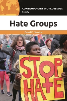 Hardcover Hate Groups: A Reference Handbook Book
