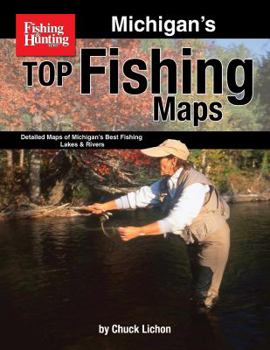 Paperback Michigan's Top Fishing Maps Book