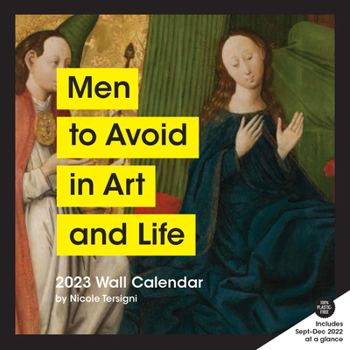 Calendar Men to Avoid in Art and Life 2023 Wall Calendar Book