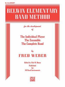 Paperback Belwin Elementary Band Method: B-flat Clarinet Book