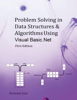 Paperback Problem Solving in Data Structures & Algorithms Using Visual Basic .Net: Programming Interview Guide Book