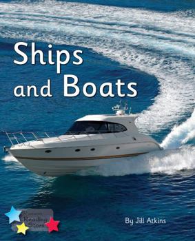 Paperback Ships and Boats: Phonics Phase 5 (Reading Stars Phonics) Book