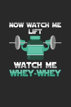Paperback Now watch me lift: 6x9 High Protein Low Carb - lined - ruled paper - notebook - notes Book