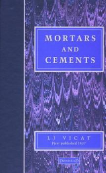Hardcover Mortars and Cements: Facsimile Book