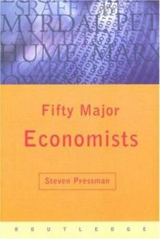 Paperback Fifty Major Economists Book