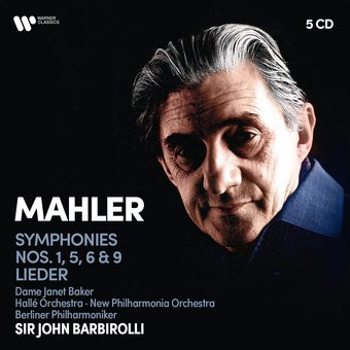 Music - CD Mahler: Symphonies Nos. 1 5 6 9 Lieder Book