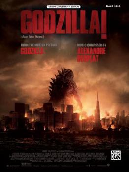 Paperback Godzilla! (from the Motion Picture Godzilla): Prologue/Main Title (Piano Solo), Sheet Book