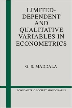 Hardcover Limited-Dependent and Qualitative Variables in Econometrics Book