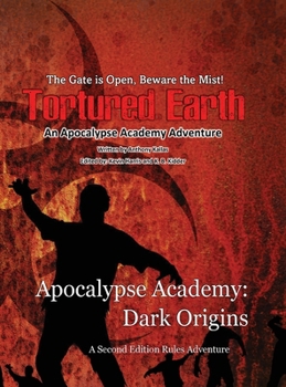 Hardcover Apocalypse Academy: Dark Origins [Large Print] Book