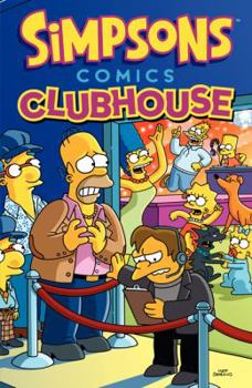 Paperback Simpsons Comics Clubhouse Book