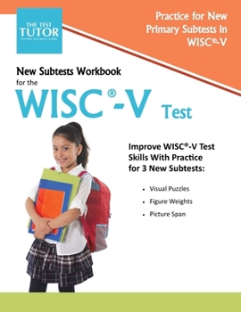 Paperback New Subtests Workbook for the WISC-V Test Book