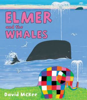 Hardcover Elmer and the Whales Book