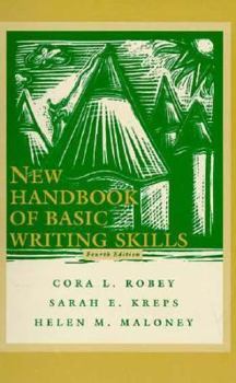 Paperback New Handbook of Basic Writing Skills Book