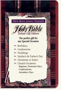 Paperback Holy Bible New King James Version: Burgundy Leatherflex Book