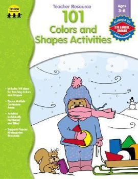 Paperback 101 Colors and Shapes Activities, Grades Preschool - K Book