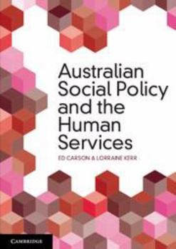 Printed Access Code Australian Social Policy and the Human Services Book