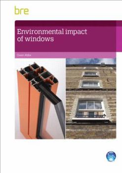Paperback Environmental Impact of Windows Book