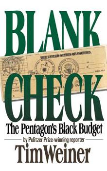 Hardcover Blank Check: The Pentagon's Black Budget Book