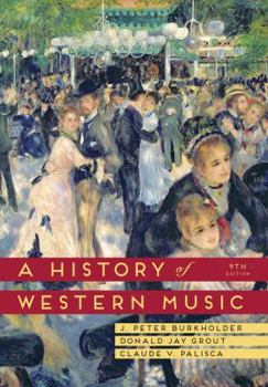 Hardcover A History of Western Music Book