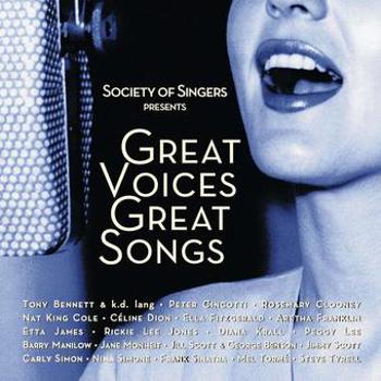 Music - CD Society Of Singers Presents: Great Singers/Great S Book