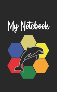 My Notebook: Dolphin  Retro And Vintage Style 100 Pages And Lined