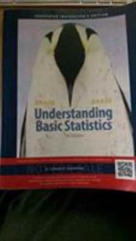 Hardcover Annotated edition: Understanding Basic Statistics Book