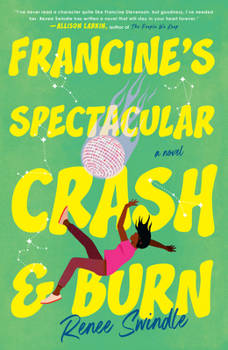 Hardcover Francine's Spectacular Crash and Burn [Large Print] Book