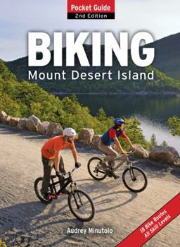 Paperback Biking Mount Desert Island: Pocket Guide Book