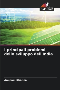 Paperback I principali problemi dello sviluppo dell'India [Italian] Book