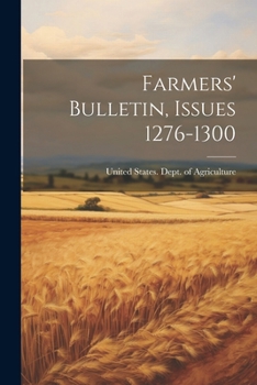 Paperback Farmers' Bulletin, Issues 1276-1300 Book
