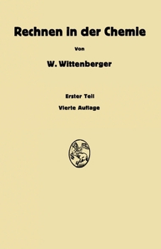 Paperback Rechen in der Chemie: Eine Einführung [German] Book