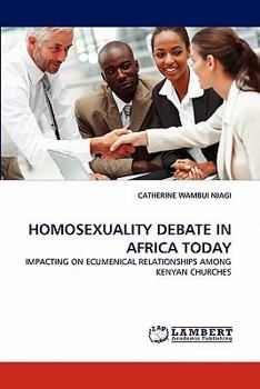 Paperback Homosexuality Debate in Africa Today Book