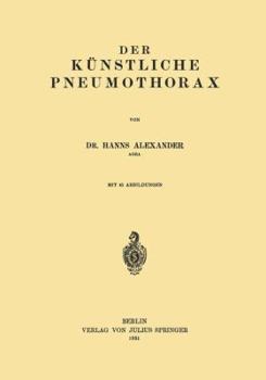 Paperback Der Künstliche Pneumothorax [German] Book