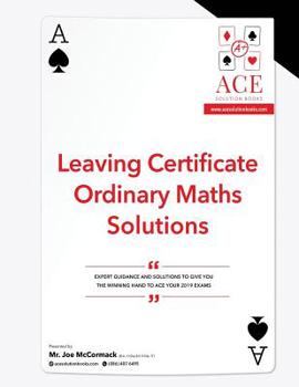Paperback Leaving Certificate Ordinary Maths Solutions 2018/2019 Book