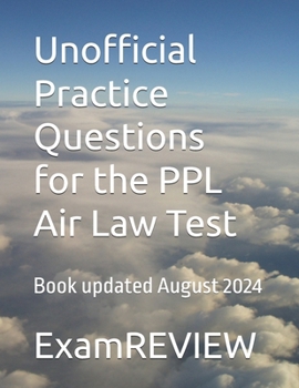 Paperback Unofficial Practice Questions for the PPL Air Law Test Book